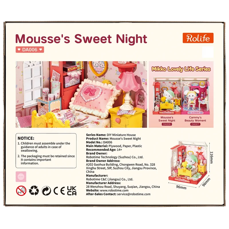Robotime Mousse's Sweet Night DA006