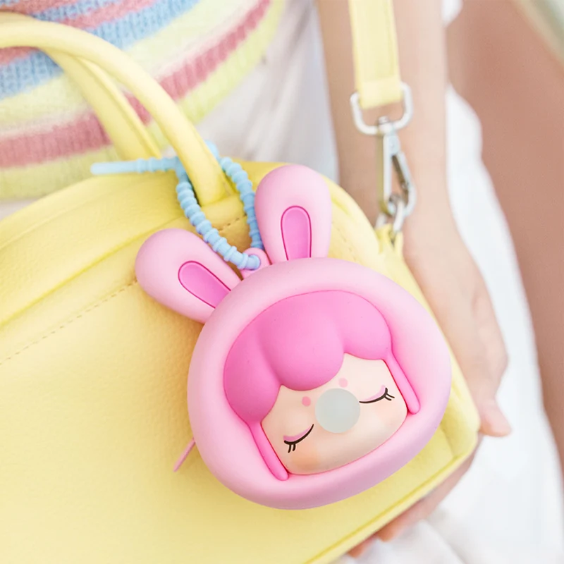 Robotime Headphone Case Fluffy Party Rabbit PZC02