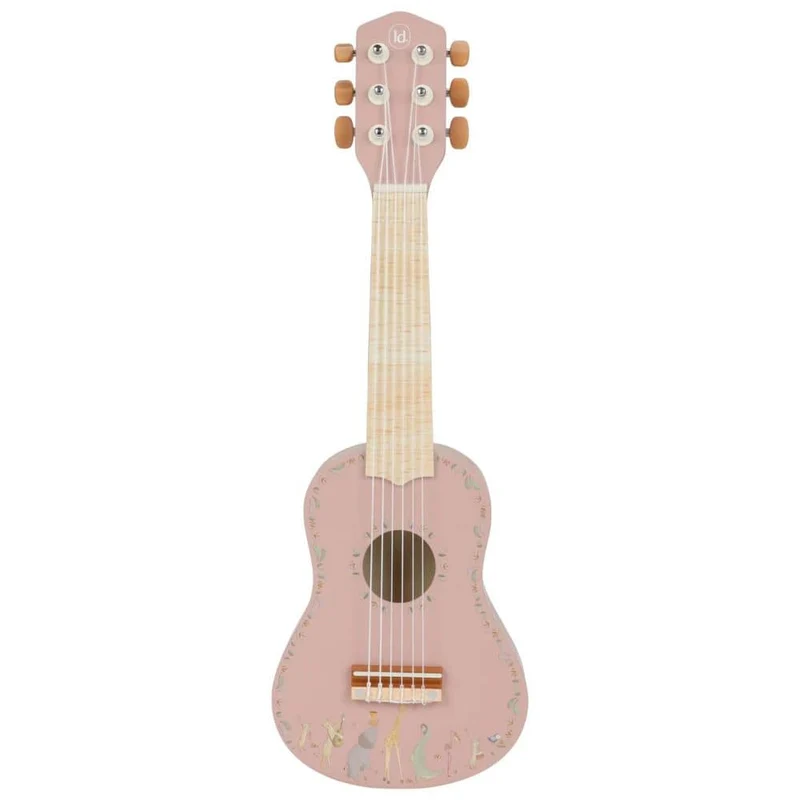 Holzgitarre – Safari Friends, rosa