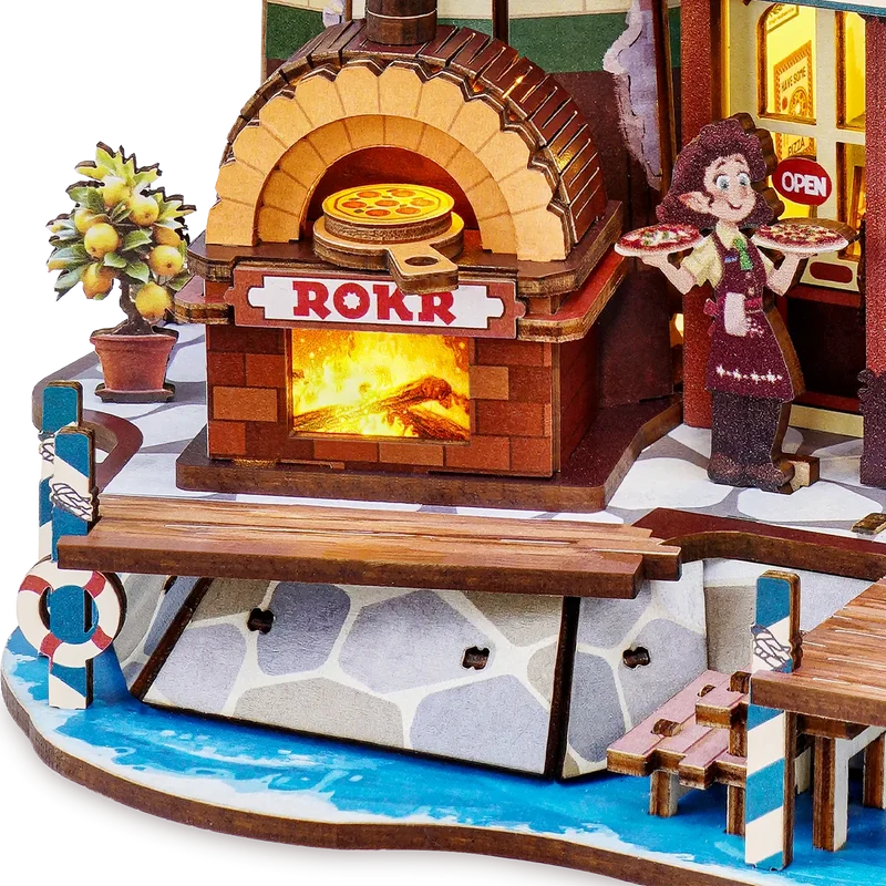 Robotime Chillbay Pizzeria EAM02