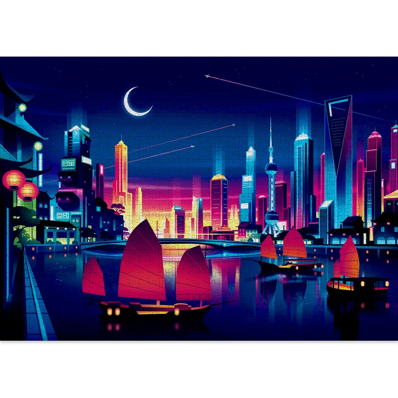 Skyline Jigsaw Puzzle (1000 pieces)