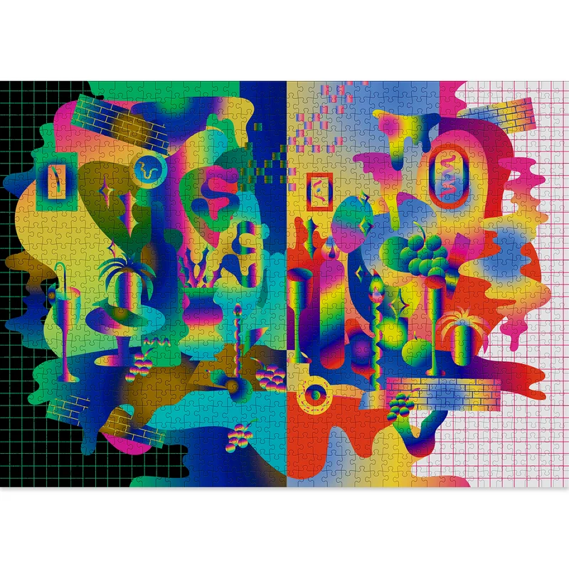 Chromatic Jigsaw Puzzle (1000 pieces)