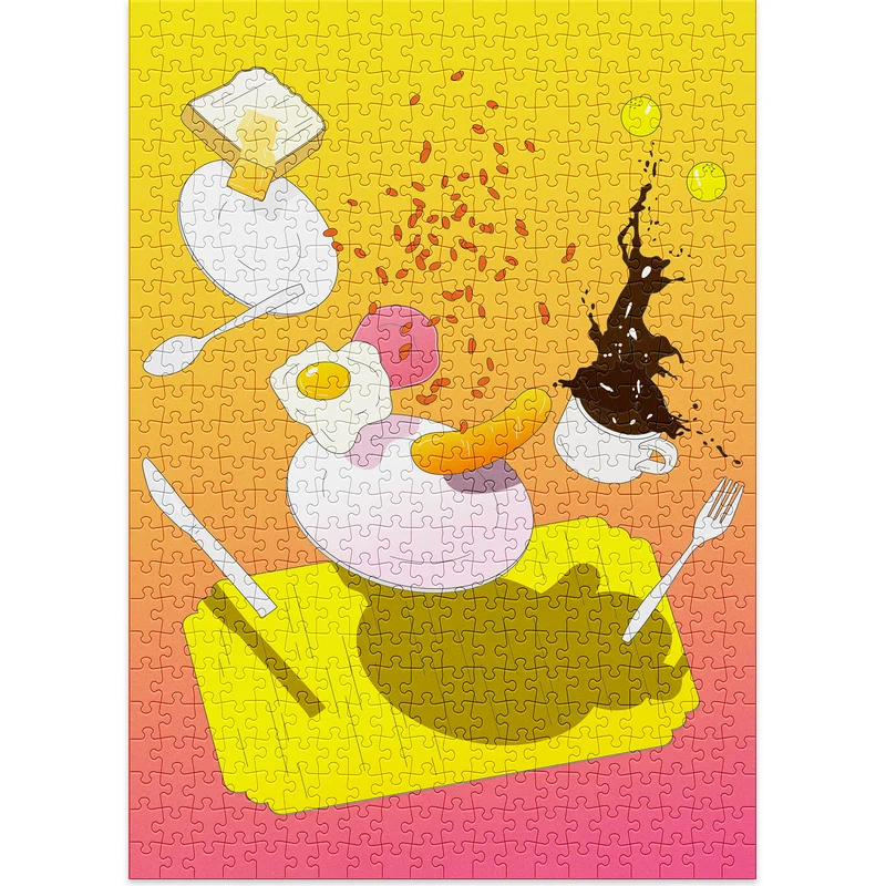 Breakfast Jigsaw Puzzle (500 pieces)