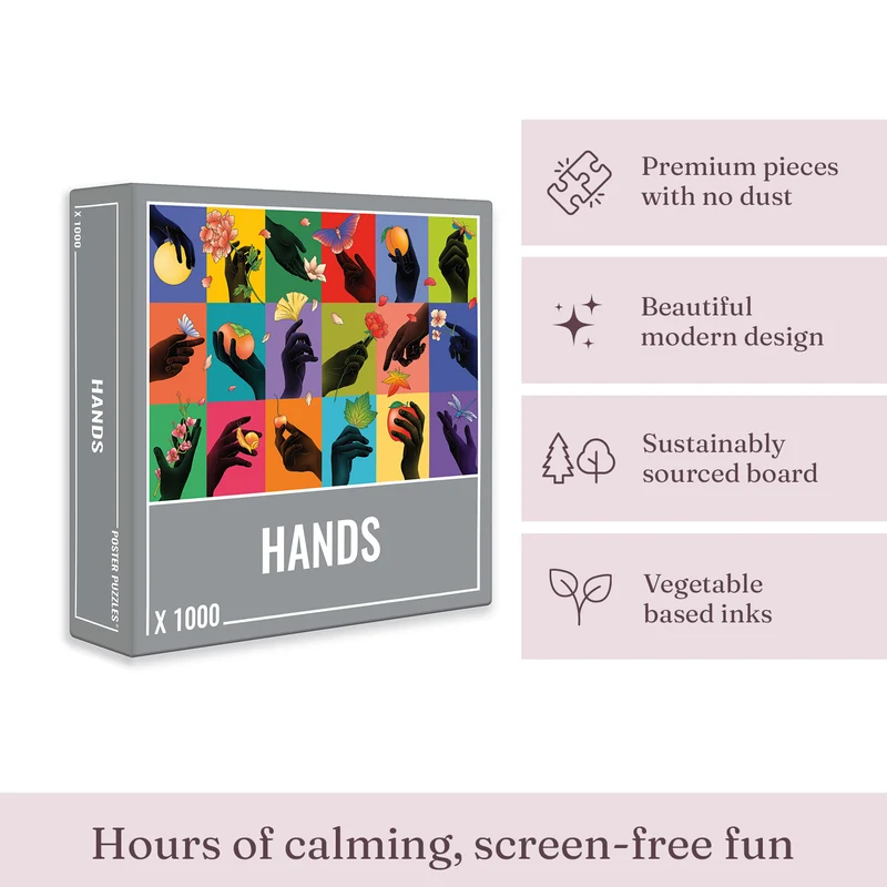 Hands Jigsaw Puzzle (1000 pieces)