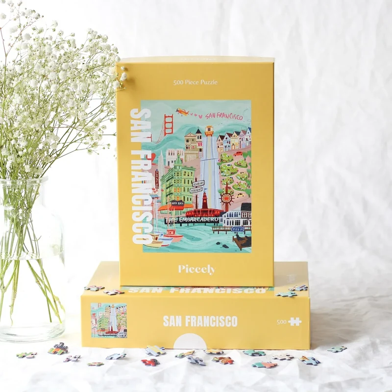 Piecely Puzzles - Puzzle San Francisco 500 Teile
