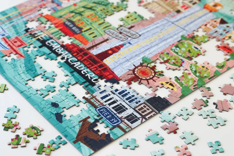 Piecely Puzzles - Puzzle San Francisco 500 Teile