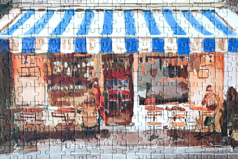 Piecely Puzzles - Puzzle French Bistro 500 Teile