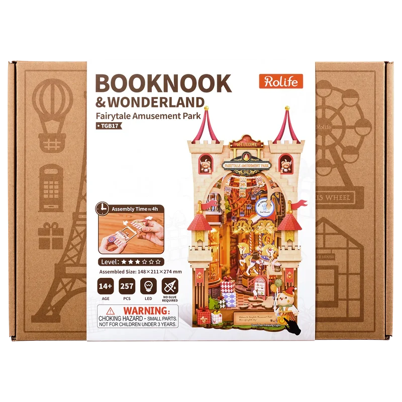 Robotime Book Nook Fairytale Amusement Park TGB17