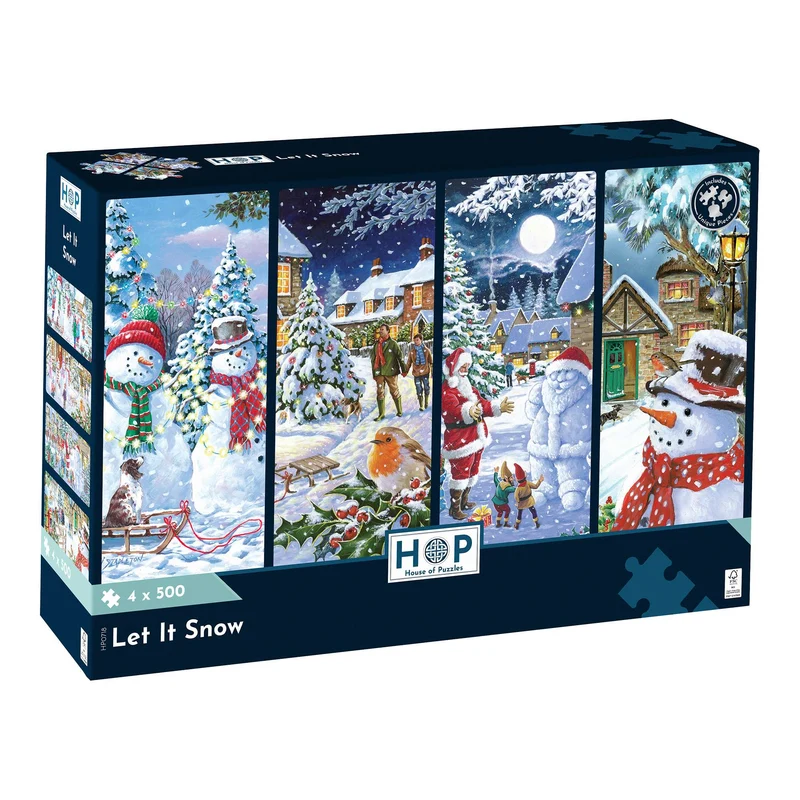 Let It Snow - 4 x 500 Piece