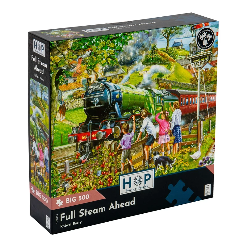 Full Steam Ahead BIG 500 Puzzle