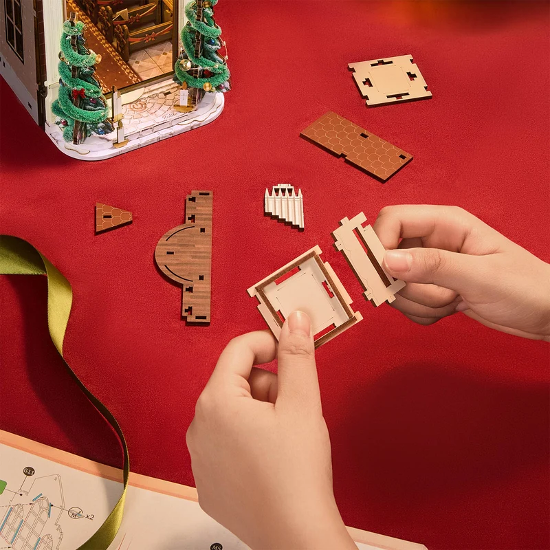 Robotime Book Nook Caroling Cathedral TGB26