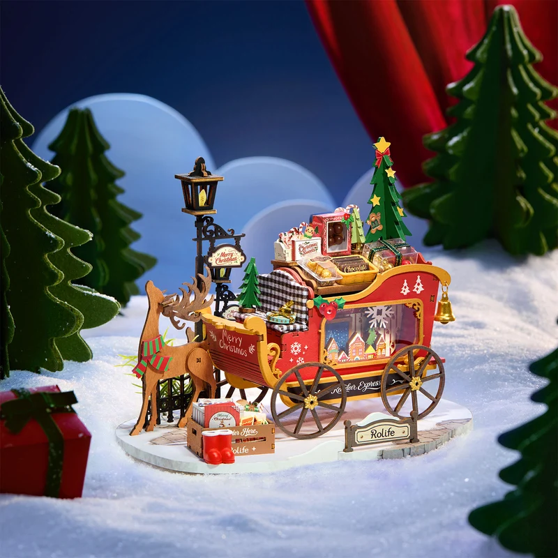 Robotime Reindeer Express DS059