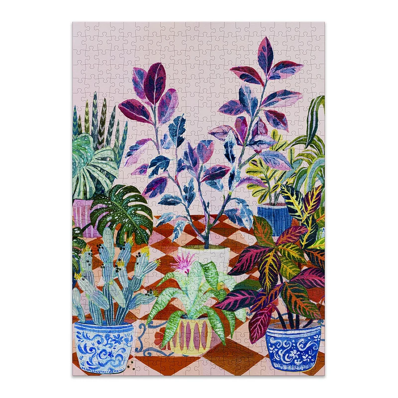 Courtyard Jigsaw Puzzle (500 pieces)