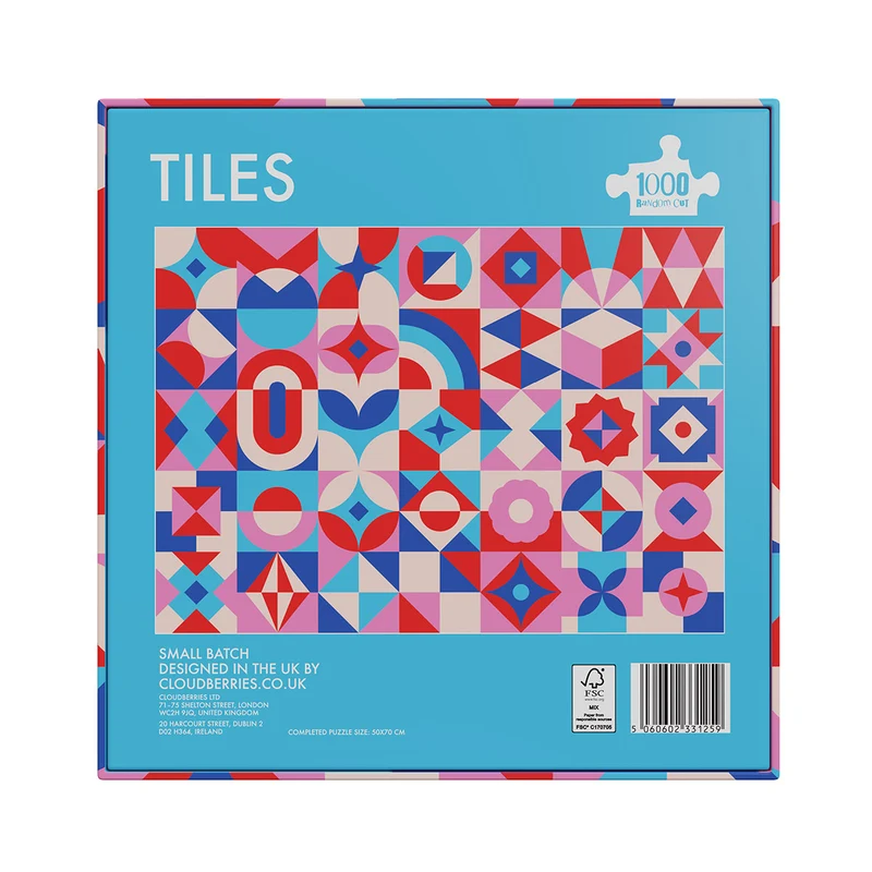 Tiles 1000 Piece Puzzle (Small Batch)
