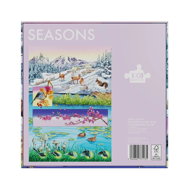 Seasons 1000 Piece Puzzle (Small Batch)