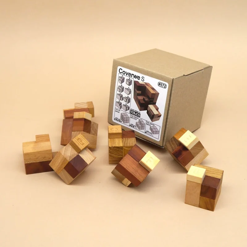 COVERWE - edles Rätsel-Puzzle