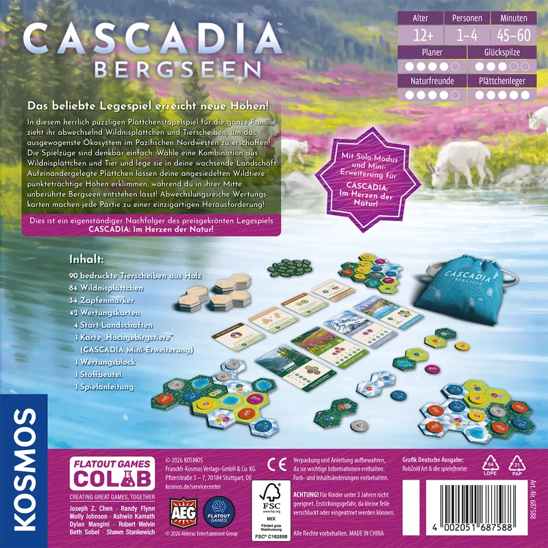 Cascadia Bergseen