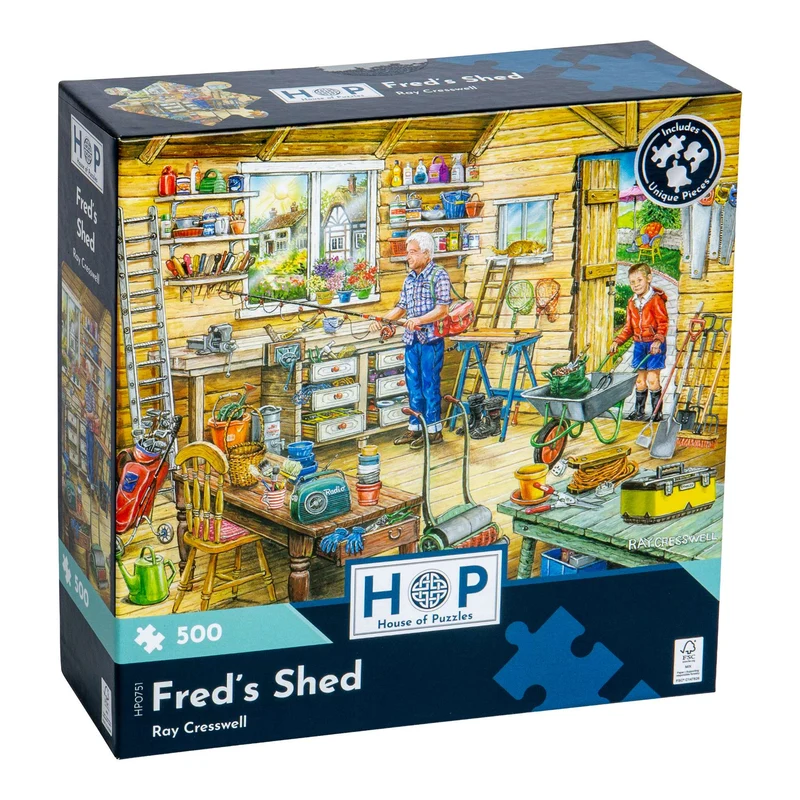 Fred's Shed 500 Puzzle