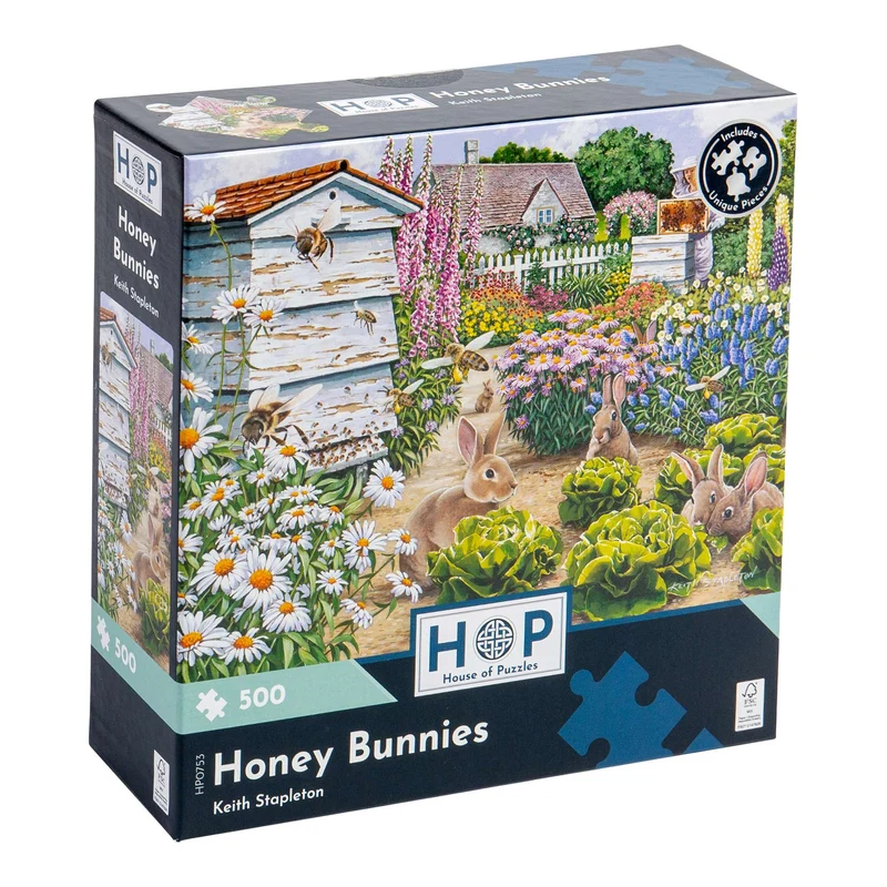Honey Bunnies 500 Puzzle