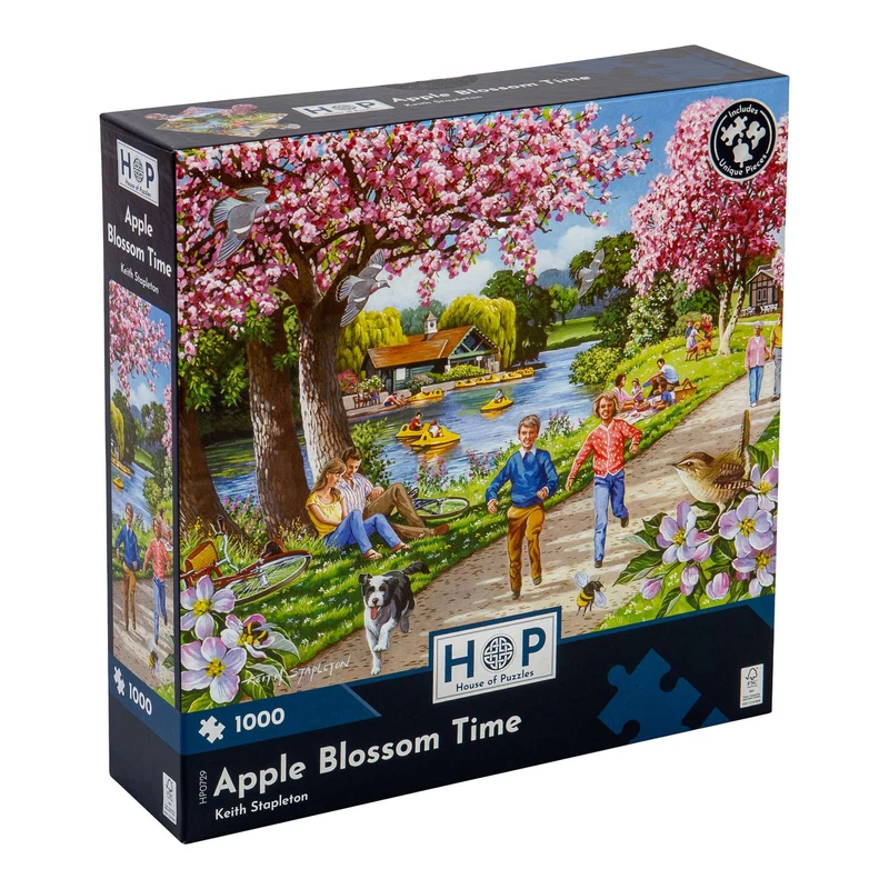 Apple Blossom Time 1000 Piece Puzzle