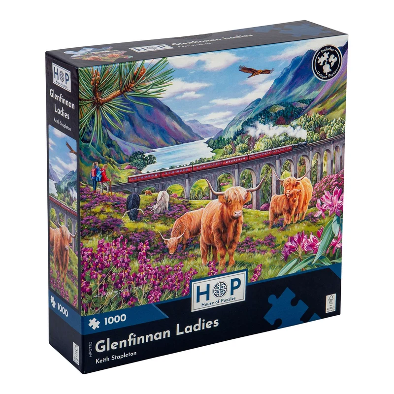 Glenfinnan Ladies 1000 Piece Puzzle