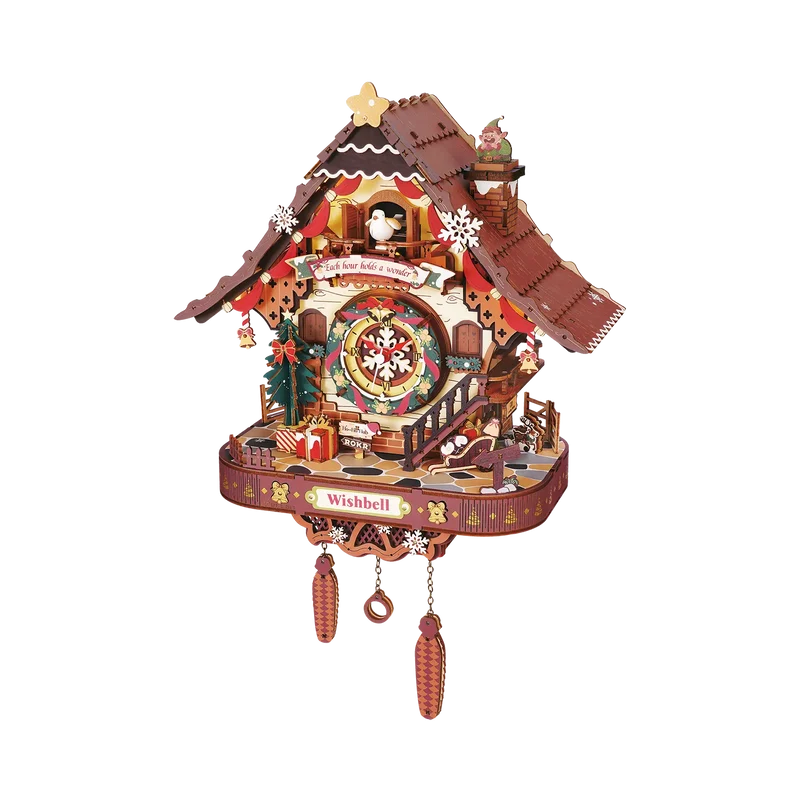 Robotime Christmas Cuckoo Clock LCB01