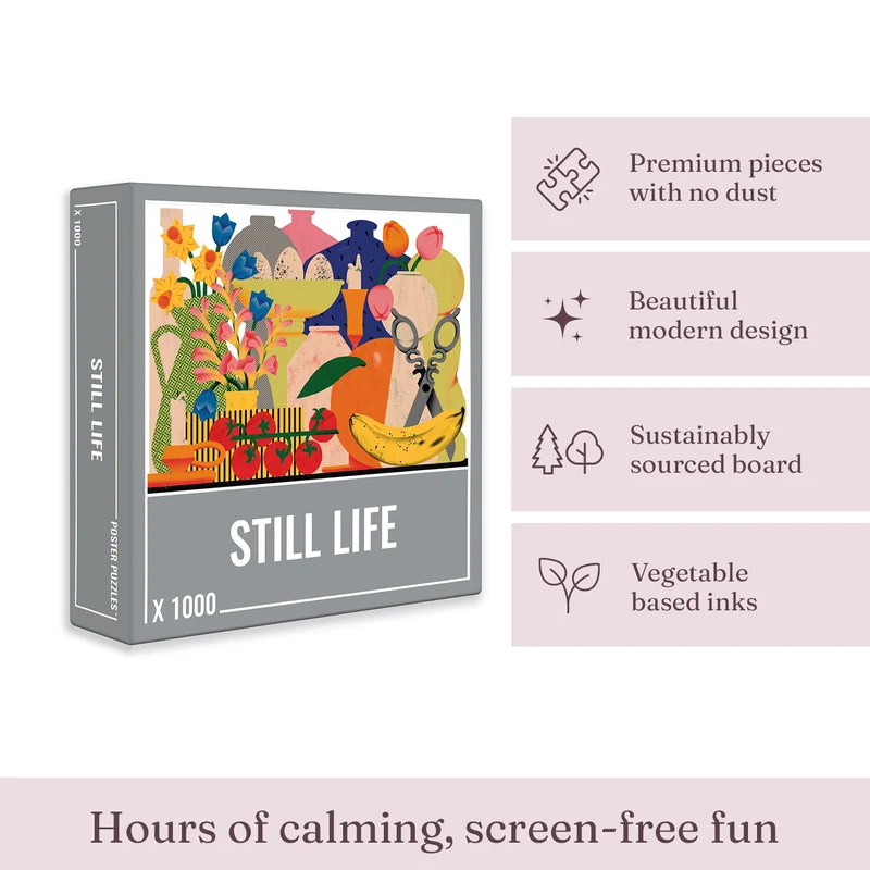 Still Life Jigsaw Puzzle (1000 pieces)
