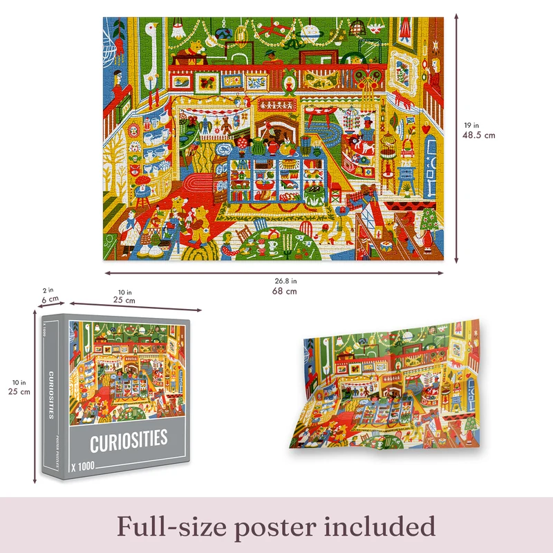 Curiosities Jigsaw Puzzle (1000 pieces)
