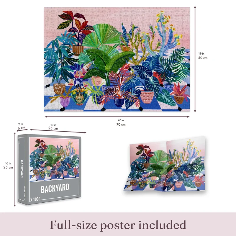 Backyard Jigsaw Puzzle (1000 pieces)