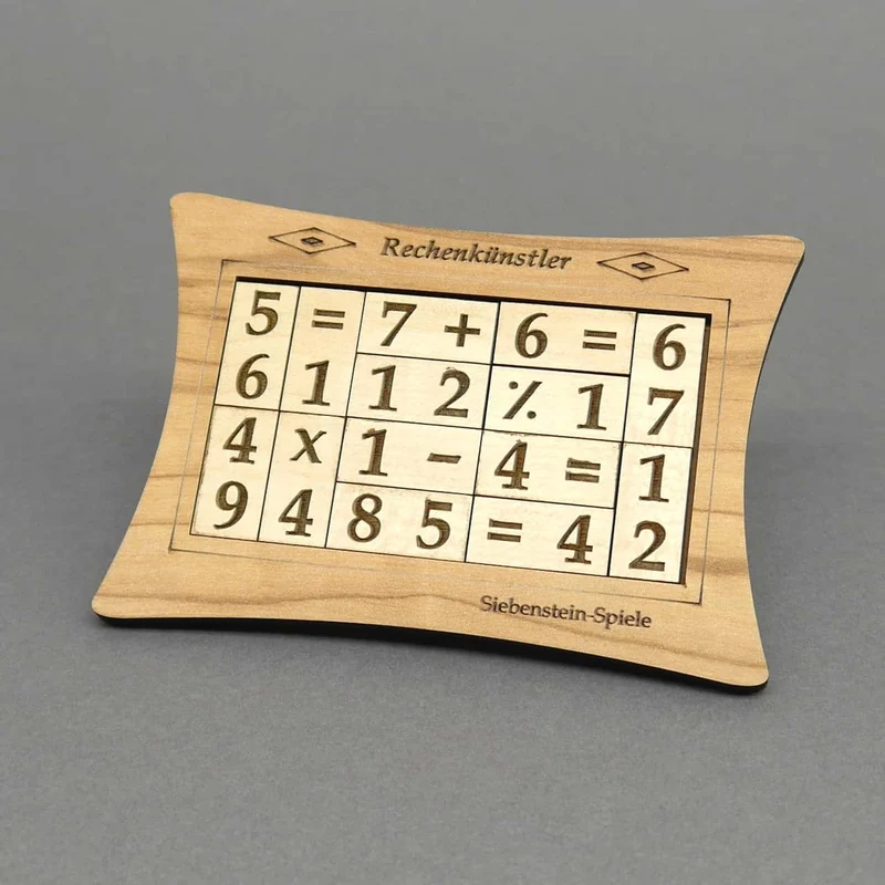 RECHENKÜNSTLER - mathematisches Legepuzzle