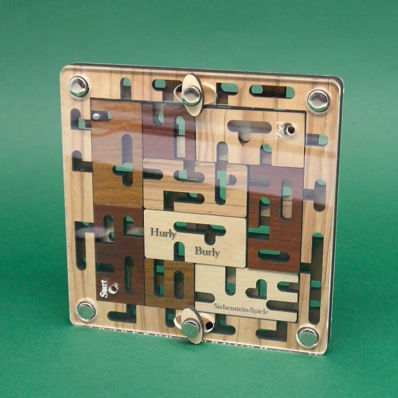 HURLY BURLY- verzwicktes Labyrinth-Puzzle