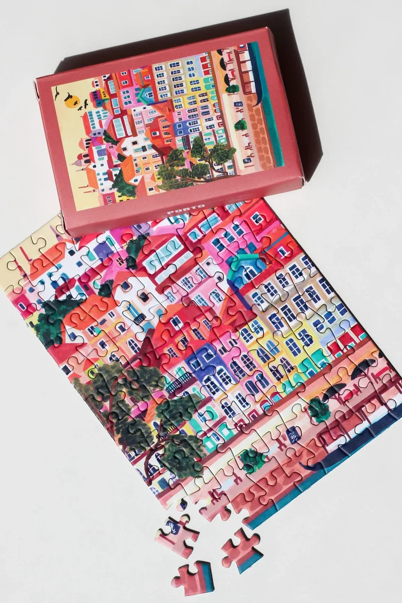 Piecely Puzzles - Mini-Puzzle Porto 99 Teile