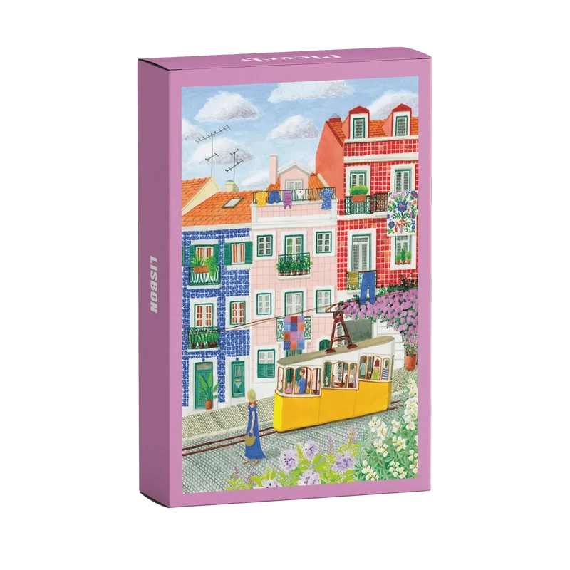 Piecely Puzzles - Mini-Puzzle Lisbon 99 Teile