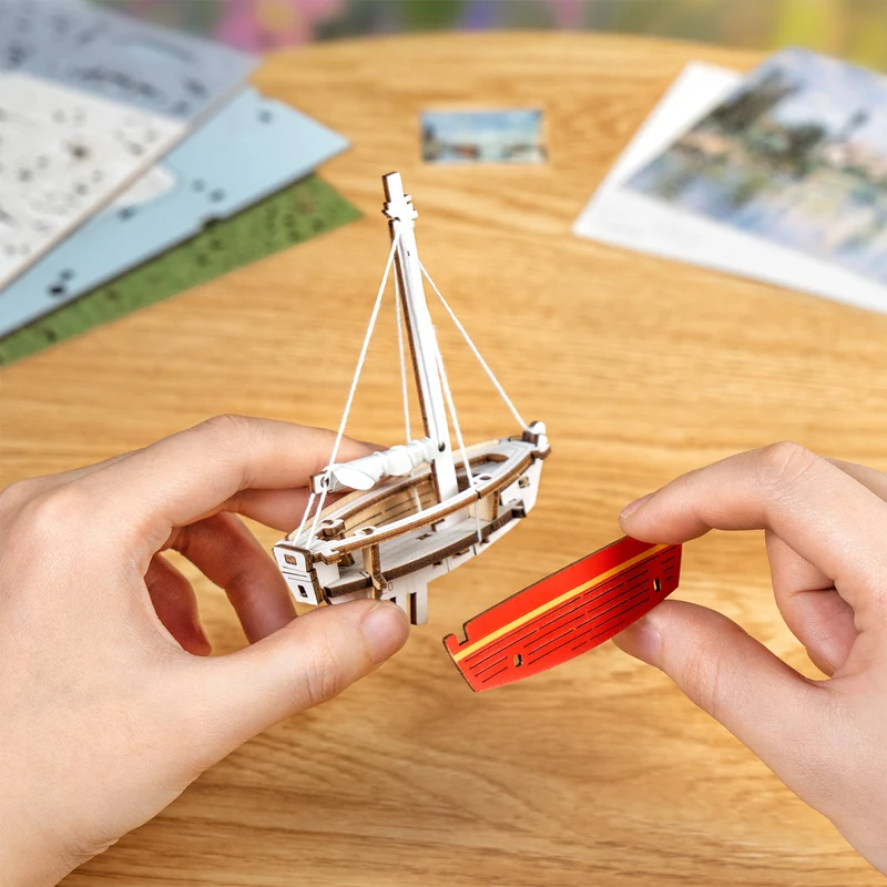 Robotime Red Boats TH004