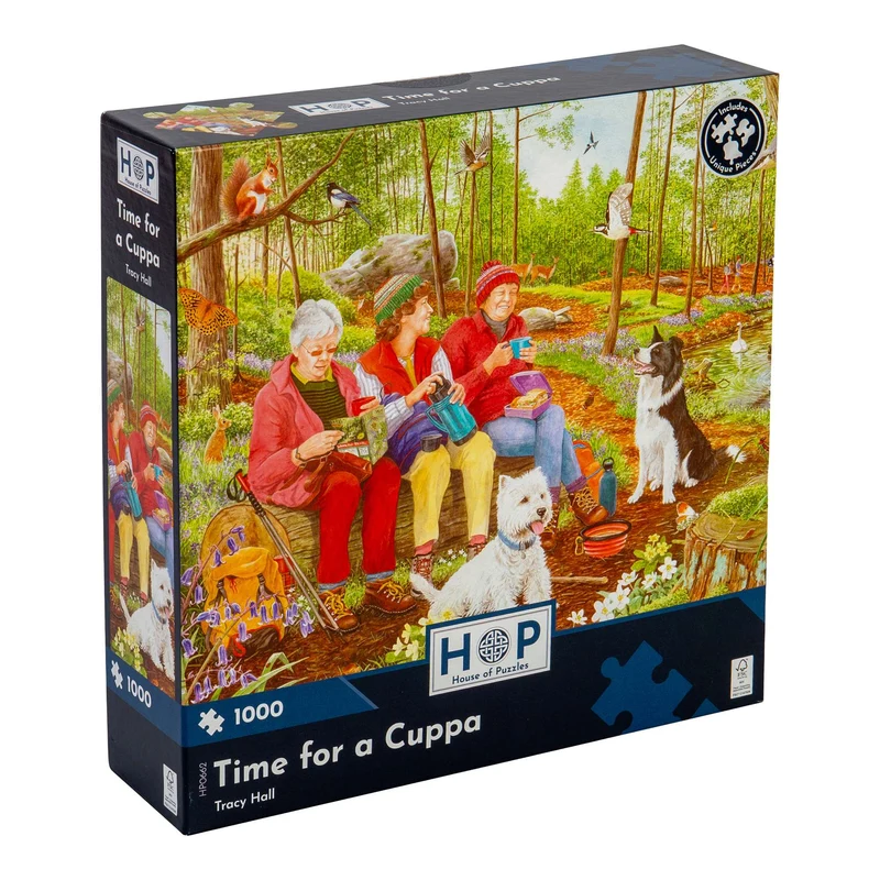 Time For a Cuppa - 1000 Piece Jigsaw Puzzle