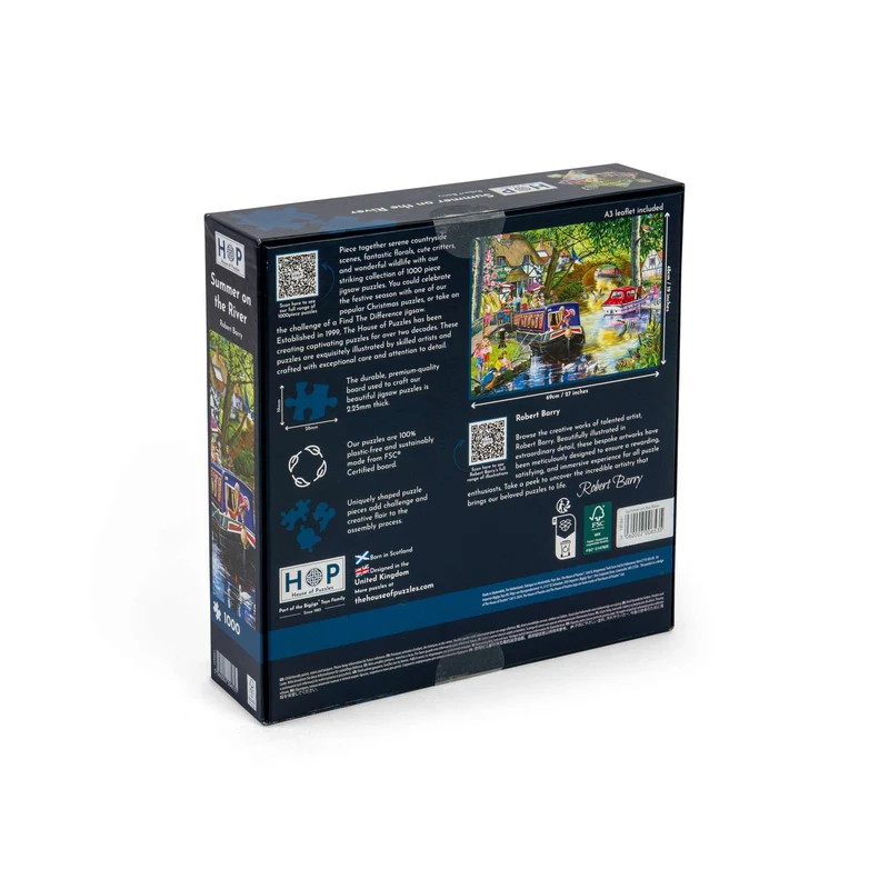 Summer on the River - 1000 Piece Jigsaw Puzzle