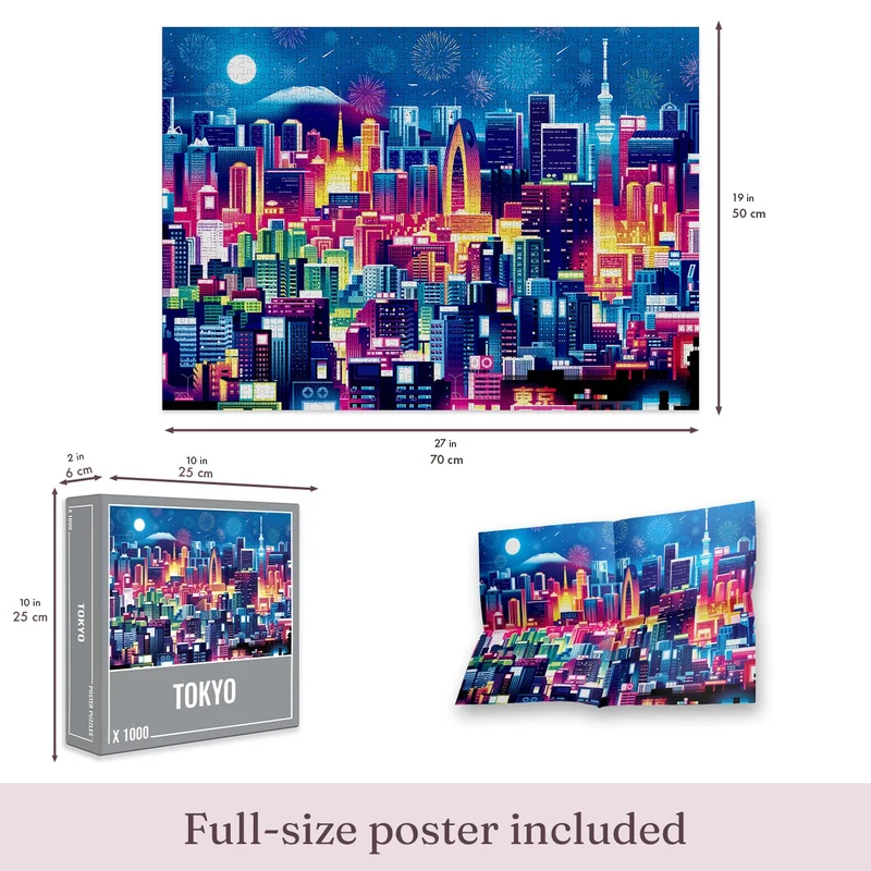 Tokyo Jigsaw Puzzle (1000 pieces)