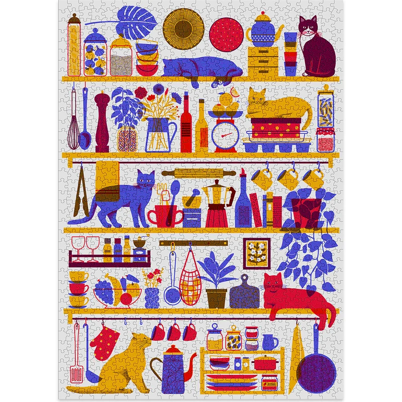 Cats 1000 Piece Puzzle (Small Batch)