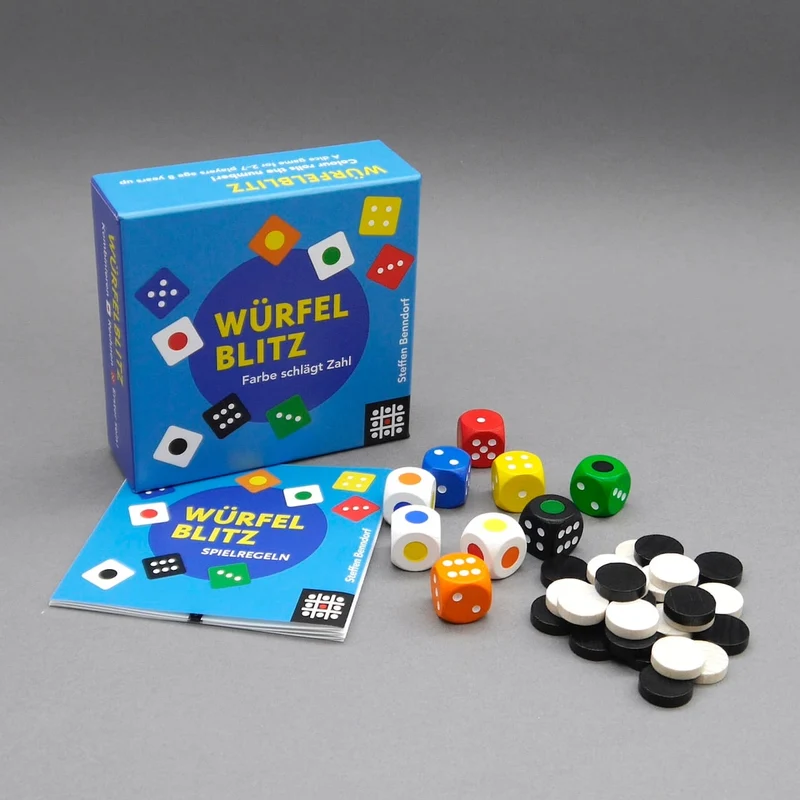 WÜRFELBLITZ - Farbe schlägt Zahl