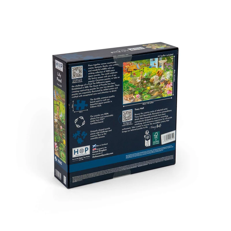 Lily Pond - 1000 Piece Jigsaw Puzzle
