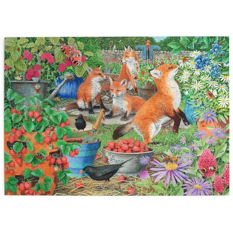 Foxy Ladies - 1000 Piece Jigsaw Puzzle