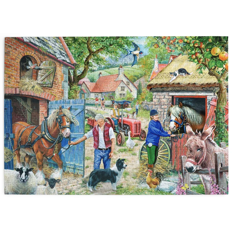 Appletree Lane - 1000 Piece Jigsaw Puzzle