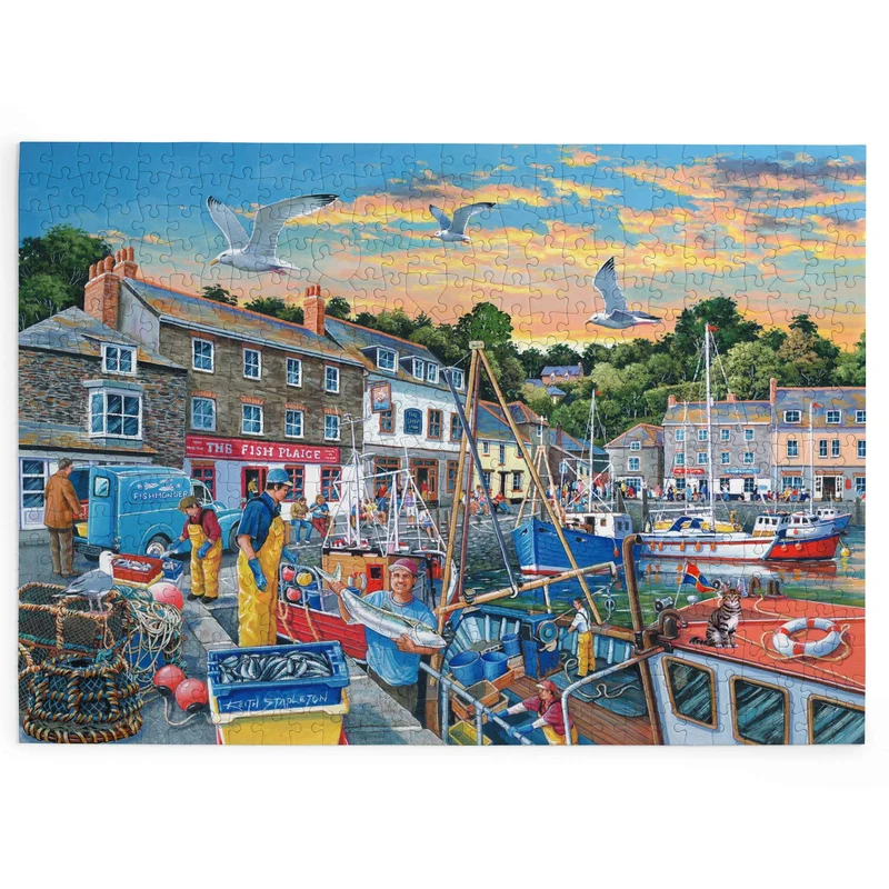 No.26 - Catch of the Day Find The Difference 1000 Piece Jigsaw Puzzle