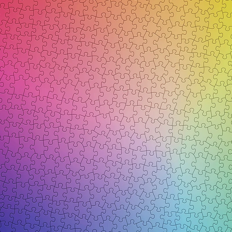 Gradient 1000 Piece Puzzle (Small Batch)