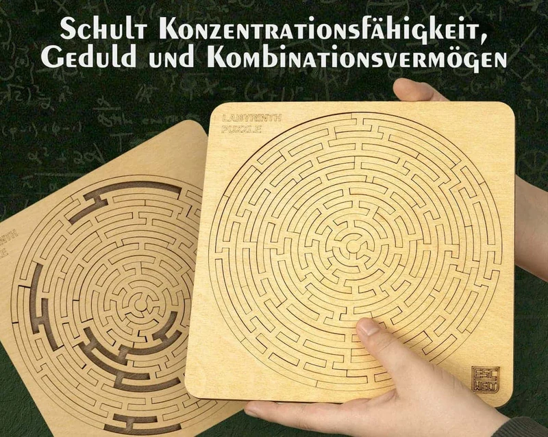 LABYRINTH PUZZLE - interessantes Legespiel