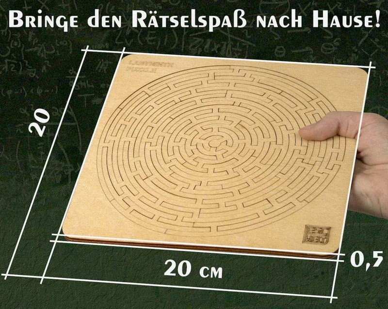 LABYRINTH PUZZLE - interessantes Legespiel