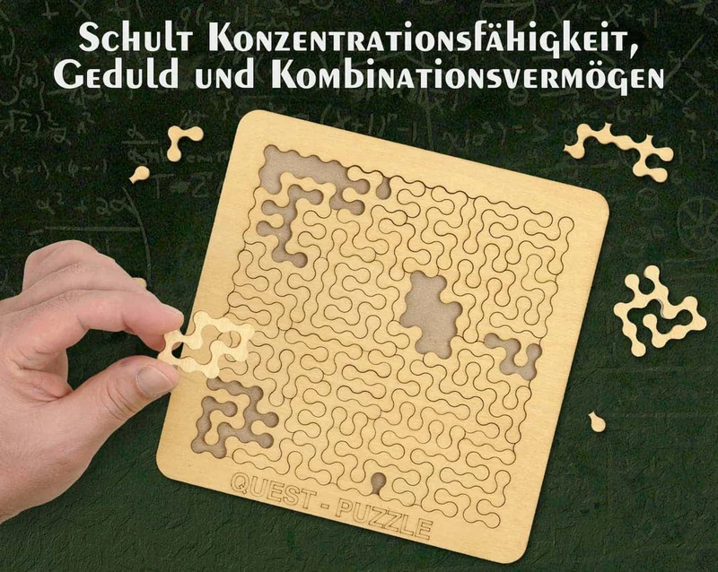 QUEST PUZZLE - herausforderndes Legespiel