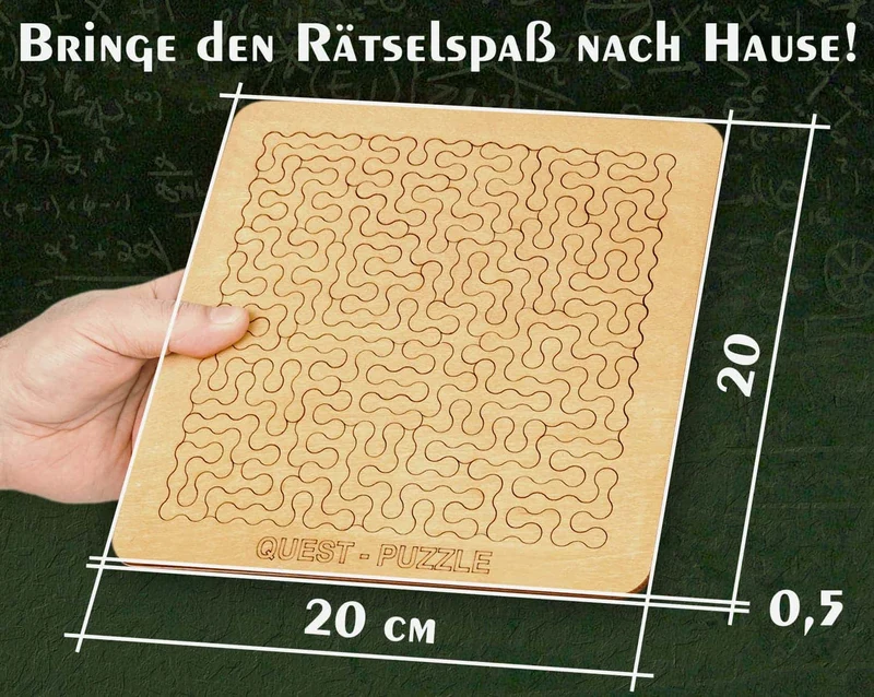 QUEST PUZZLE - herausforderndes Legespiel
