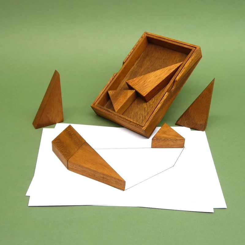 KINDER-TANGRAM - einfache Tangramvariante