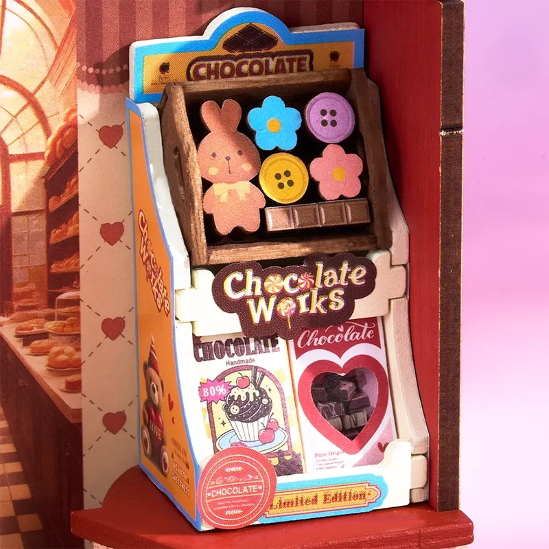 Robotime Sweet Chocolate Shop DS046
